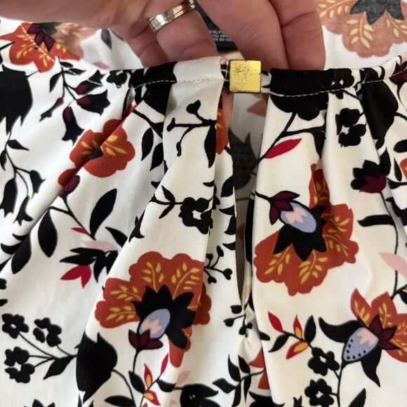 Liz Claiborne Career Womens Floral Blouse Size 2X Stretch Lightweight Office - Picture 4 of 10